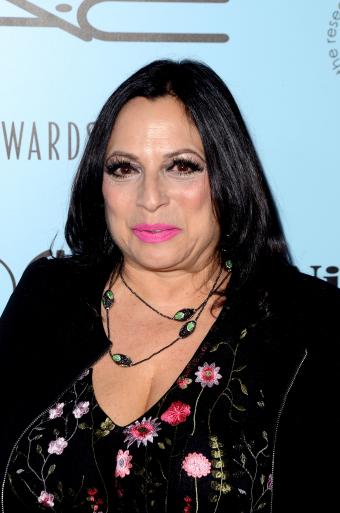 LOS ANGELES - FEB 24: Ronnie Spector at the 2018 Make-Up Artists and Hair Stylists Awards at the Novo Theater on February 24, 2018 in Los Angeles, CA